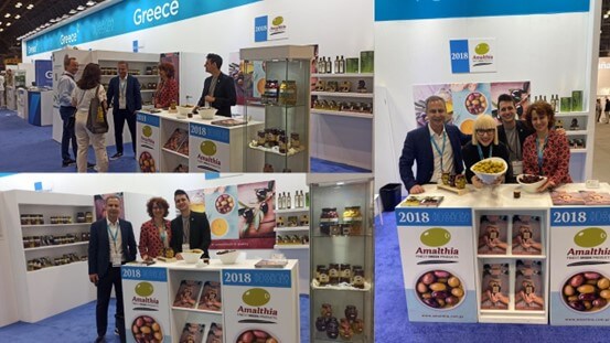 AMALTHIA S.A. participated for one more year in the International Trade Fair Summer Fancy Food Show 2023, in New York – USA
